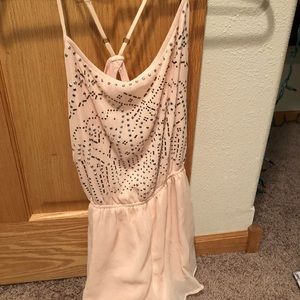 Blush Hollister Romper Never Worn